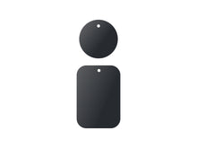 Fekete Techancy fém adapter mágneses telefontartóhoz