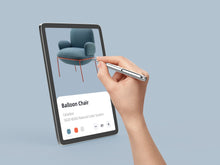 Ezüst Techancy TZ6297 alumínium stylus toll