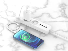Fehér Techancy USB-A–Lightning kábel