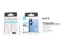 Átlátszó Techancy kameralencse-védő iPhone 15-höz