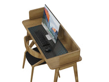 Fekete Techancy TW2775 gamer egérpad 40 × 90 cm
