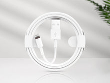 Fehér Techancy USB-A–Lightning adatkábel