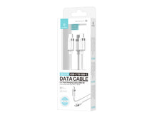 Fehér Techancy USB-C–USB-C adatkábel