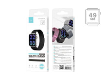 Fekete Techancy KC2123 fém Apple Watch szíj
