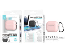 Rózsaszín Techancy szilikon tok AirPods Pro 2-höz