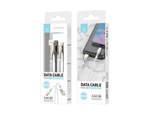 Szürke Techancy USB-A–USB-C adatkábel
