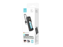 Fekete Techancy MM5421 USB-s akkumulátortöltő