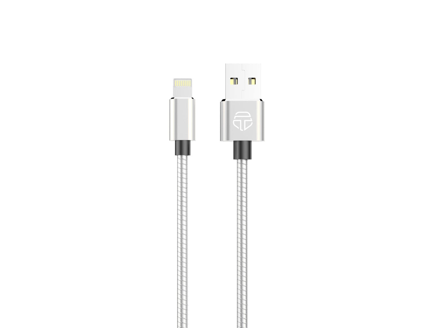 Techancy ezüst USB-A–Lightning kábel 1 m