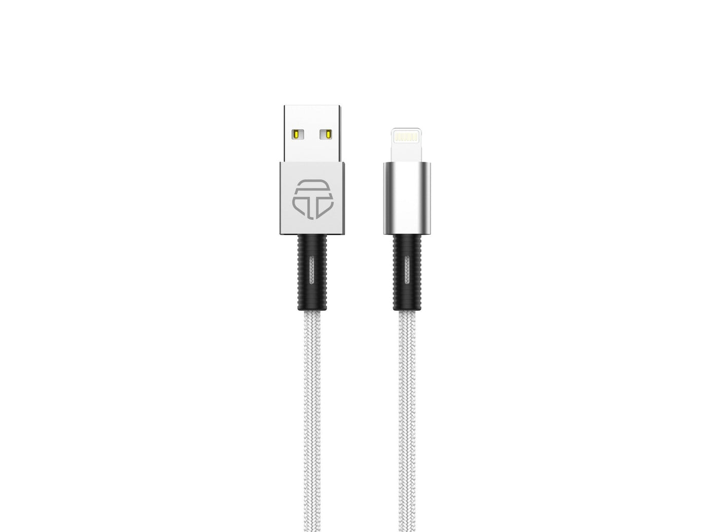 Fehér Techancy USB-A–Lightning kábel