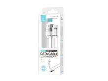 Fehér Techancy USB-A–Lightning kábel