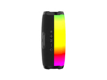 Fekete Techancy TH2632 Bluetooth hangszóró LED fénnyel