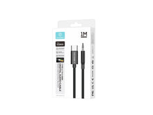 Techancy Cabo Audio Digital KQ2605 Type-C para 3.5mm, 1M, Trancado, Compativel com Telemovel, Carro e Auscultadores, Preto-3