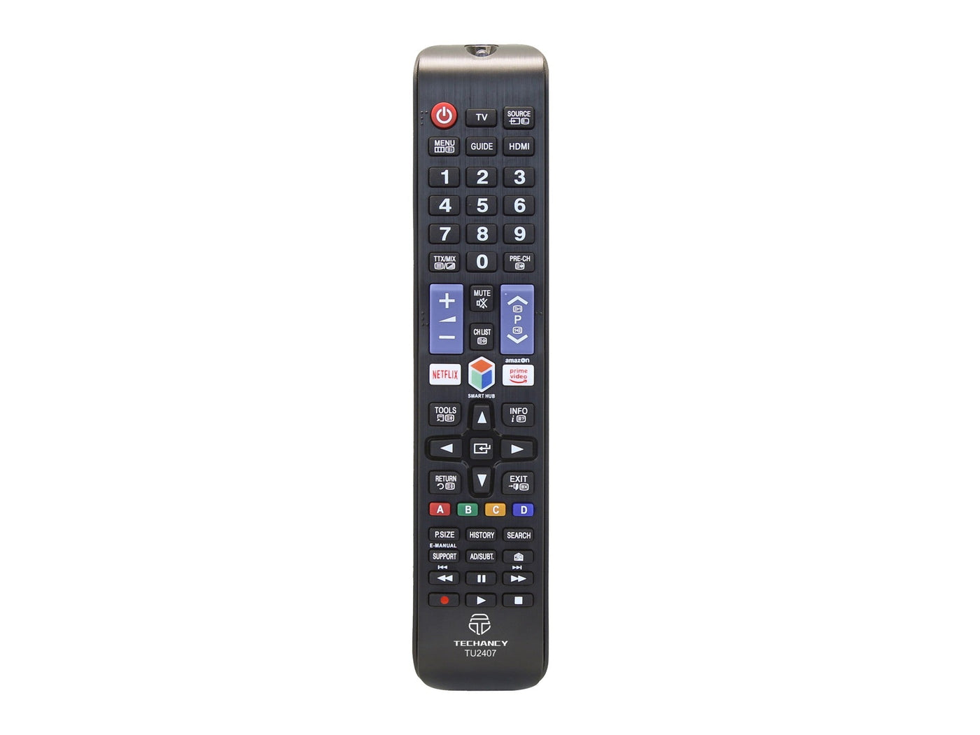 Fekete Techancy TU2407 távirányító Samsung televízióhoz
