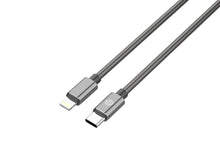 Szürke Techancy USB-C–Lightning kábel