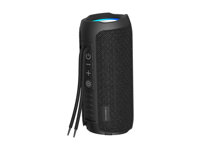 Fekete Techancy TH2634 Bluetooth hangszóró LED fénnyel