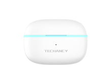 Fehér Techancy KP2714 TWS Bluetooth fülhallgató