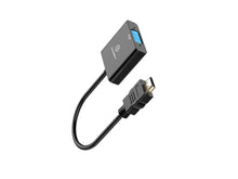 Fekete Techancy HDMI–VGA átalakító