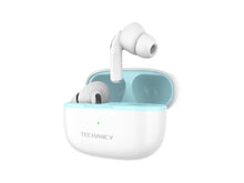 Fehér Techancy KP2714 TWS Bluetooth fülhallgató
