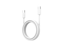 Fehér Techancy USB-C–USB-C fonott kábel