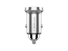 Techancy TC6425 mini autós töltő USB-A és USB-C porttal