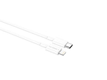 Fehér Techancy USB-C–Lightning kábel