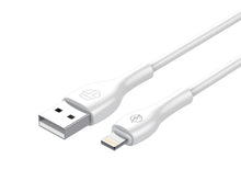 Fehér Techancy USB-A–Lightning adatkábel