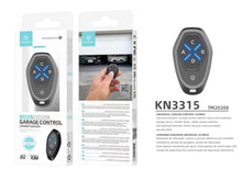 Fekete Techancy KN3315 univerzális távirányító 433 MHz-en