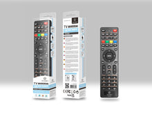 Fekete Techancy TU2400 univerzális TV távirányító