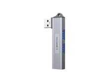 Szürke Techancy KT2906 USB-A hub három porttal