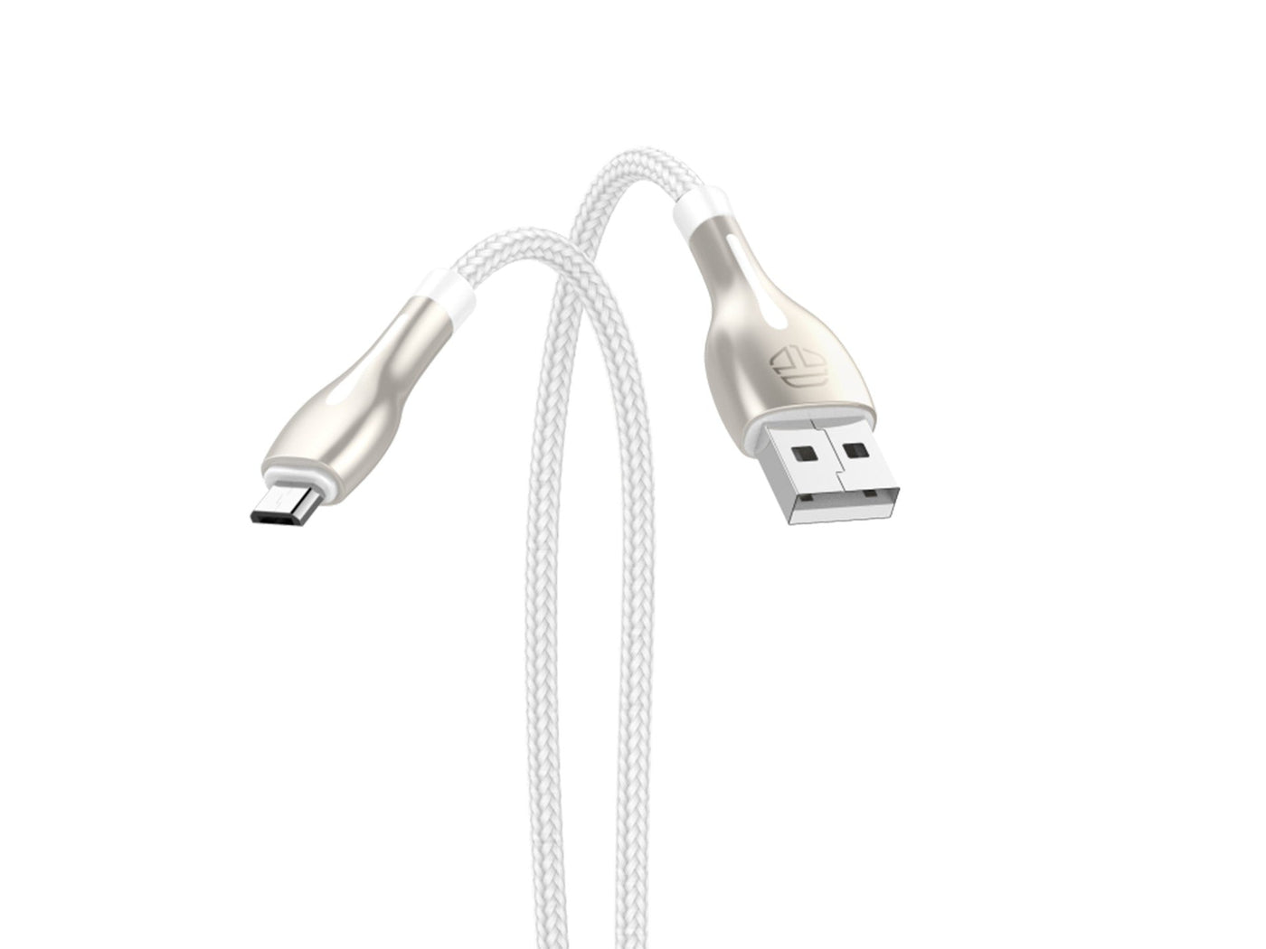 Szürke Techancy USB-A–Micro USB adatkábel