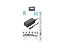 Fekete Techancy TL7344 univerzális laptop töltő