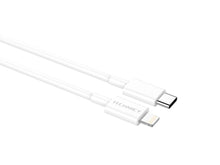Fehér Techancy USB-C–Lightning kábel