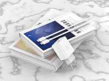 Fehér Techancy PD fali töltő USB-C kábellel