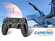 Fekete Techancy TX1704 vezetékes USB gamepad