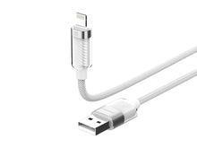Fehér Techancy USB-A–Lightning kábel