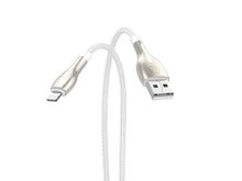 Szürke Techancy USB-A–Lightning adatkábel