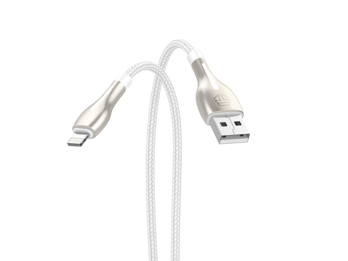 Szürke Techancy USB-A–Lightning adatkábel