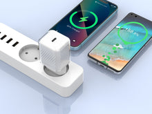 Fehér Techancy TA2815 USB-C hálózati gyorstöltő