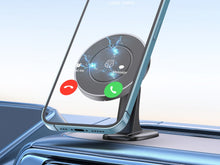Fekete Techancy mágneses autós telefontartó