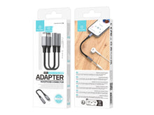 Fekete Techancy TV3755 3,5 mm-es audioadapter