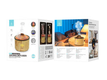 Barna Techancy LD3916 aroma párásító távirányítóval