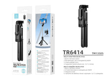Fekete Techancy TR6414 multifunkciós selfie bot