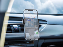 Fekete Techancy TI2284 autós telefontartó szellőzőrácsra