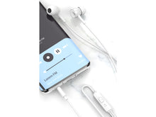 Fehér Techancy TD8057 vezetékes fülhallgató
