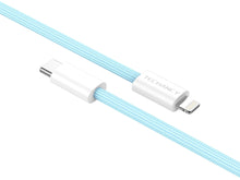 Kék Techancy USB-C–Lightning adatkábel