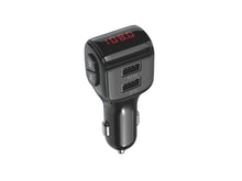 Fekete Techancy TE0860 autós Bluetooth FM transmitter