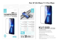 Átlátszó Techancy edzett üveg kijelzővédő iPhone XS Max és 11 Pro Max készülékhez