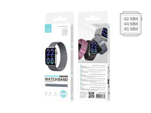 Szürke Techancy mágneses fémszíj Apple Watchhoz