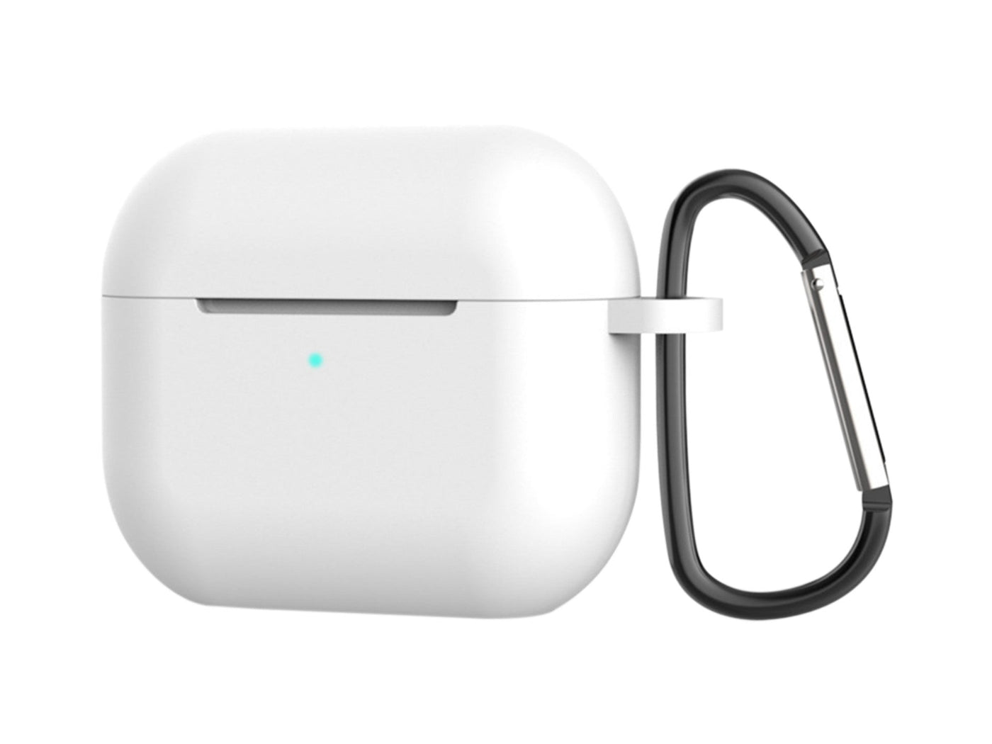 Fehér Techancy KC2114 szilikon tok AirPods 3-hoz