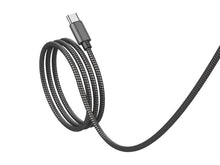 Szürke Techancy USB-C–Lightning kábel 1 m